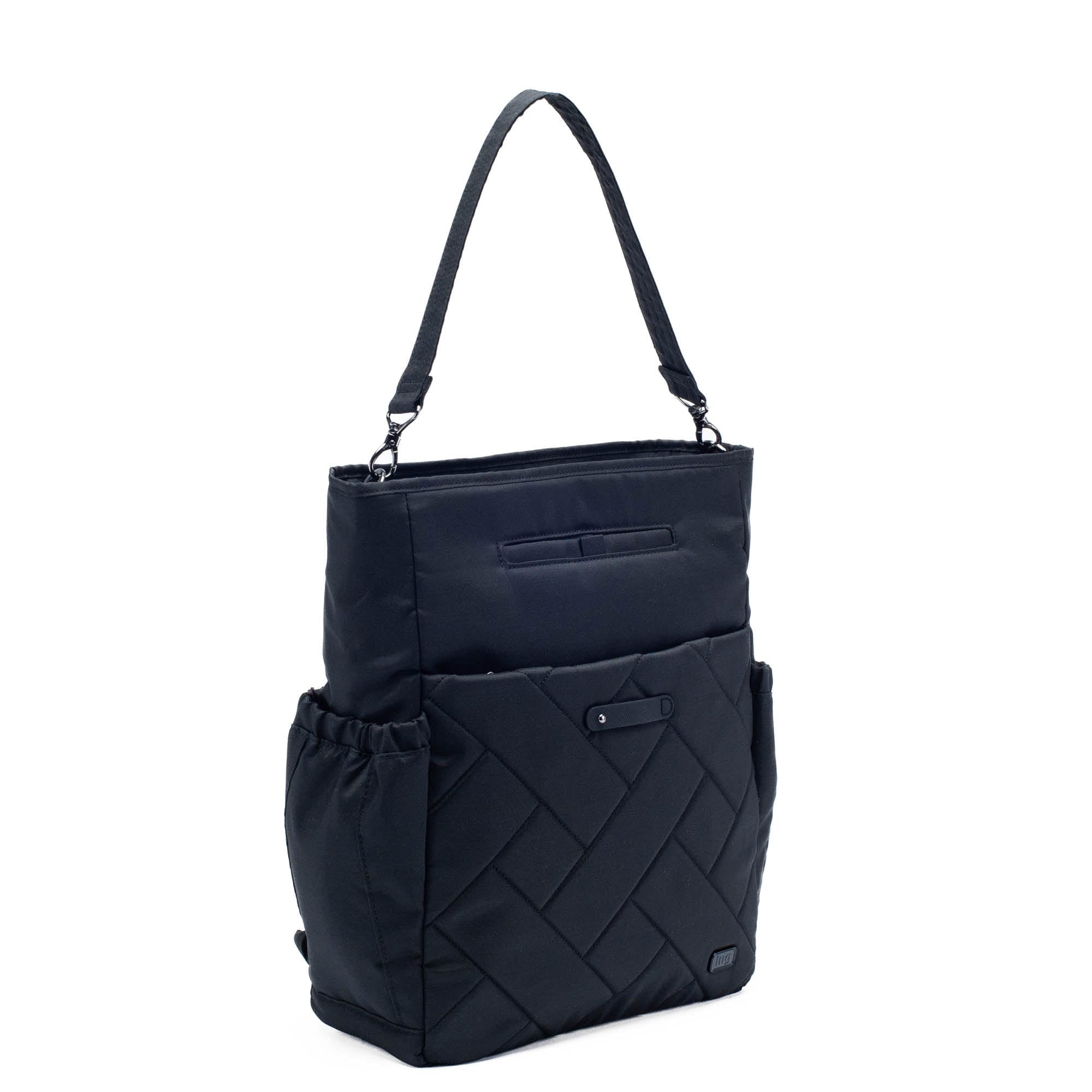 Symphony Convertible Tote Bag - BRUSHED BLACK - Symphony_BrushedBlack_02